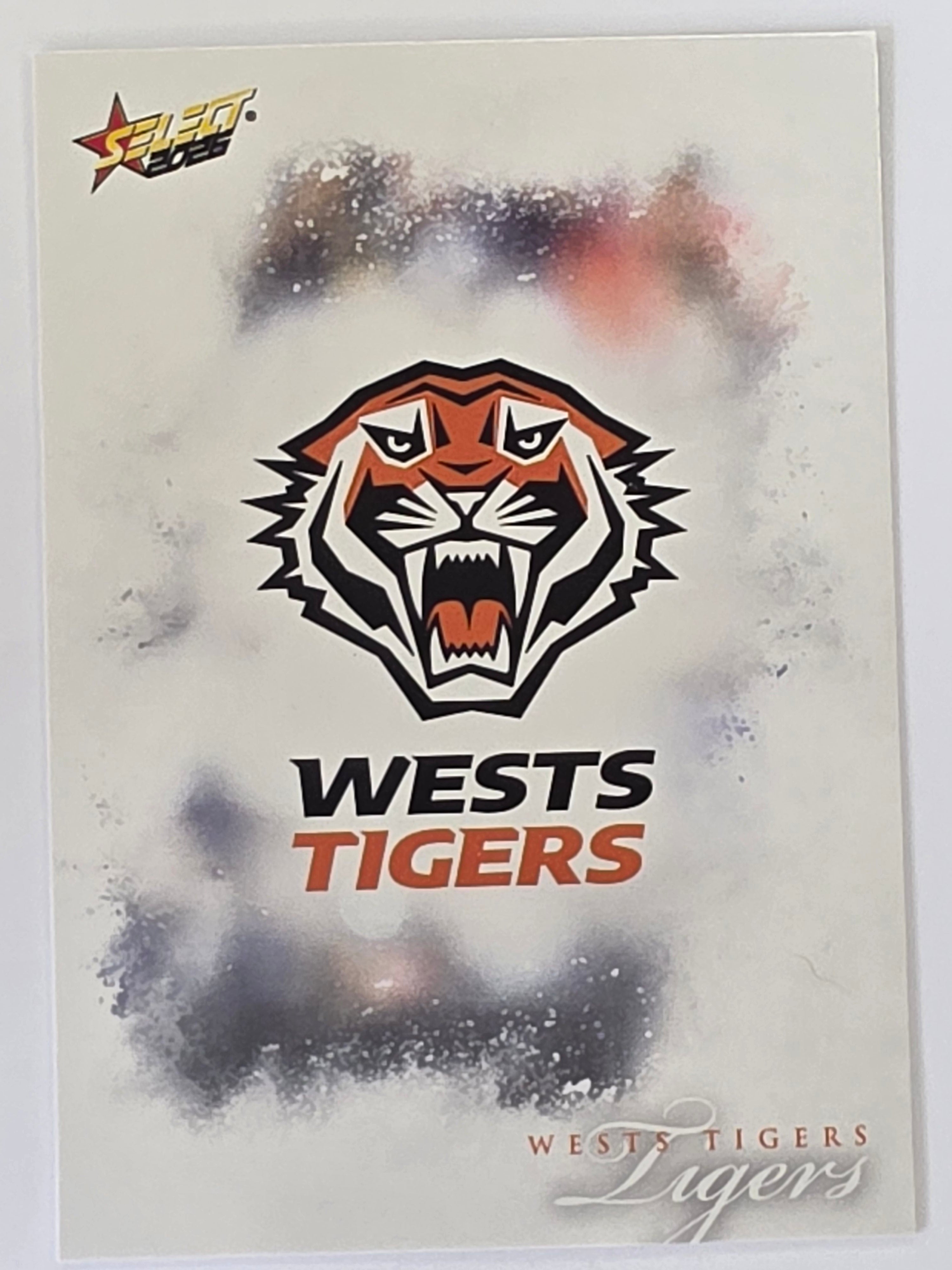 NRL 2026 League Heroes | Base | #209 | Logo | Wests Tigers