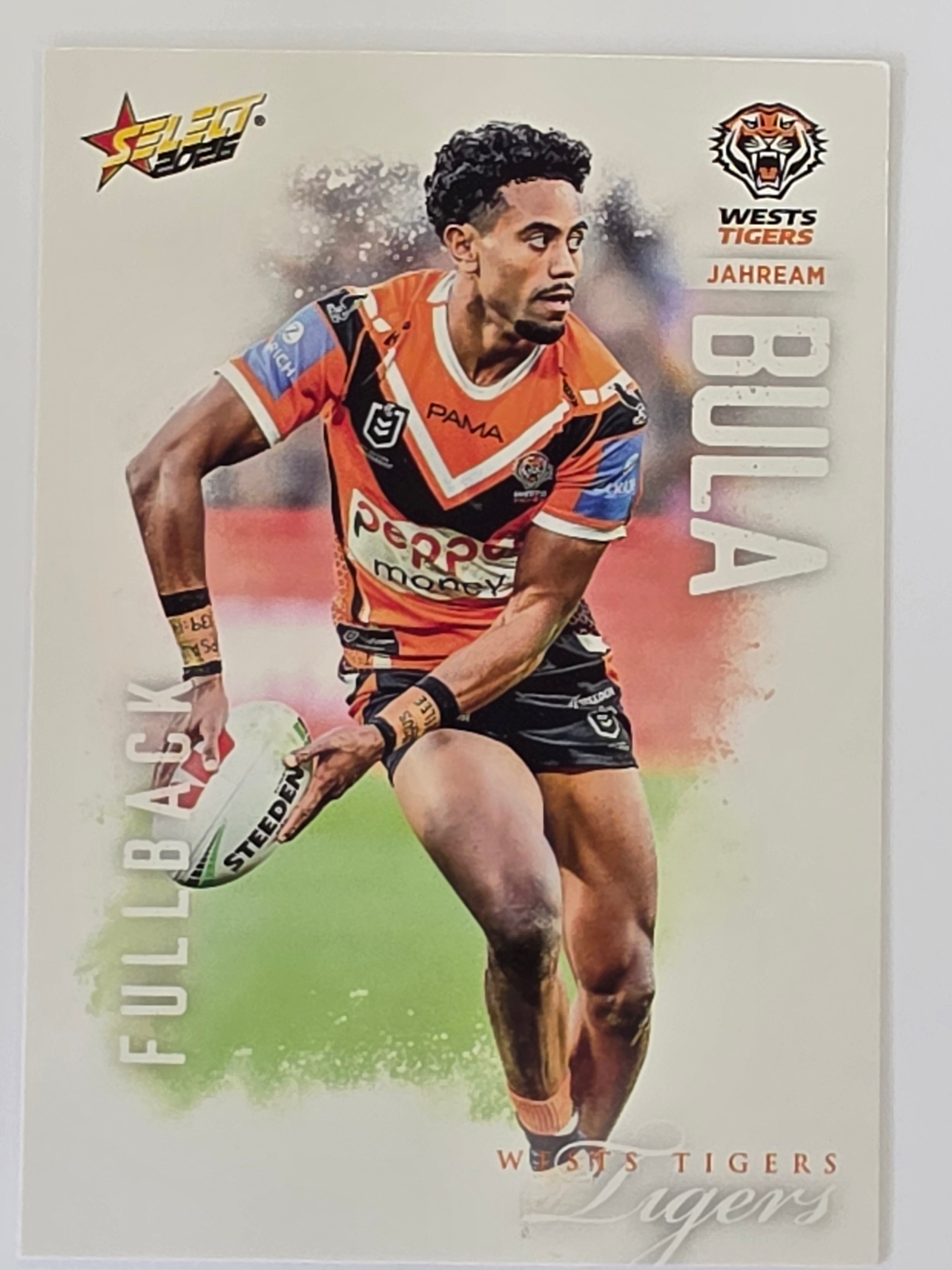 NRL 2026 League Heroes | Base | #210 | Jahream Bula | Wests Tigers