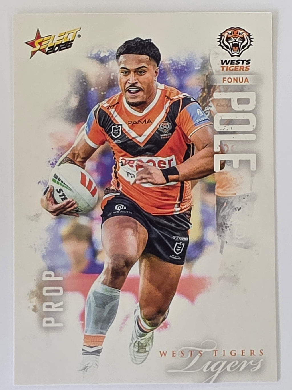NRL 2026 League Heroes | Base | #218 | Fonua Pole | Wests Tigers