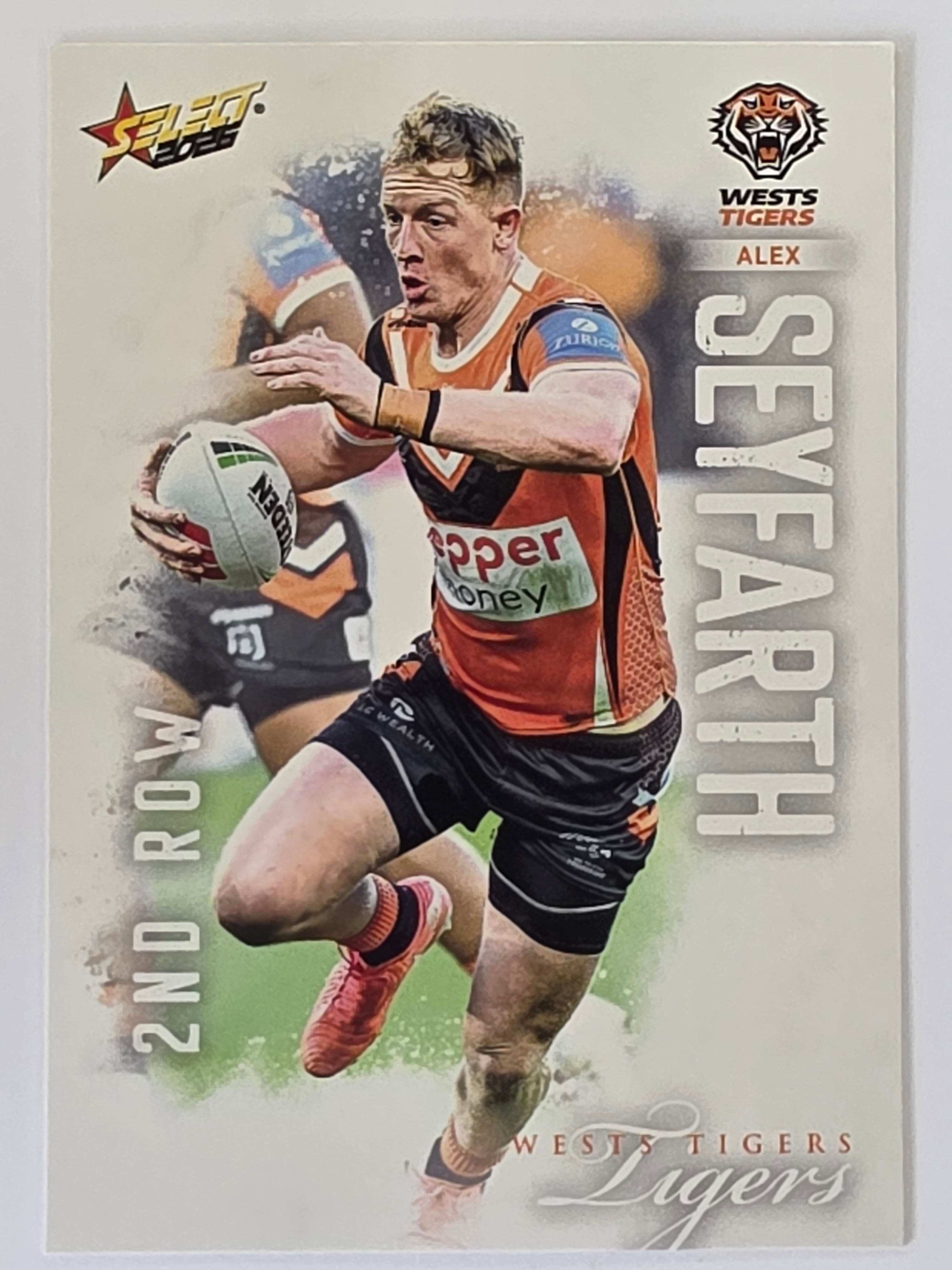NRL 2026 League Heroes | Base | #219 | Alex Seyfarth | Wests Tigers