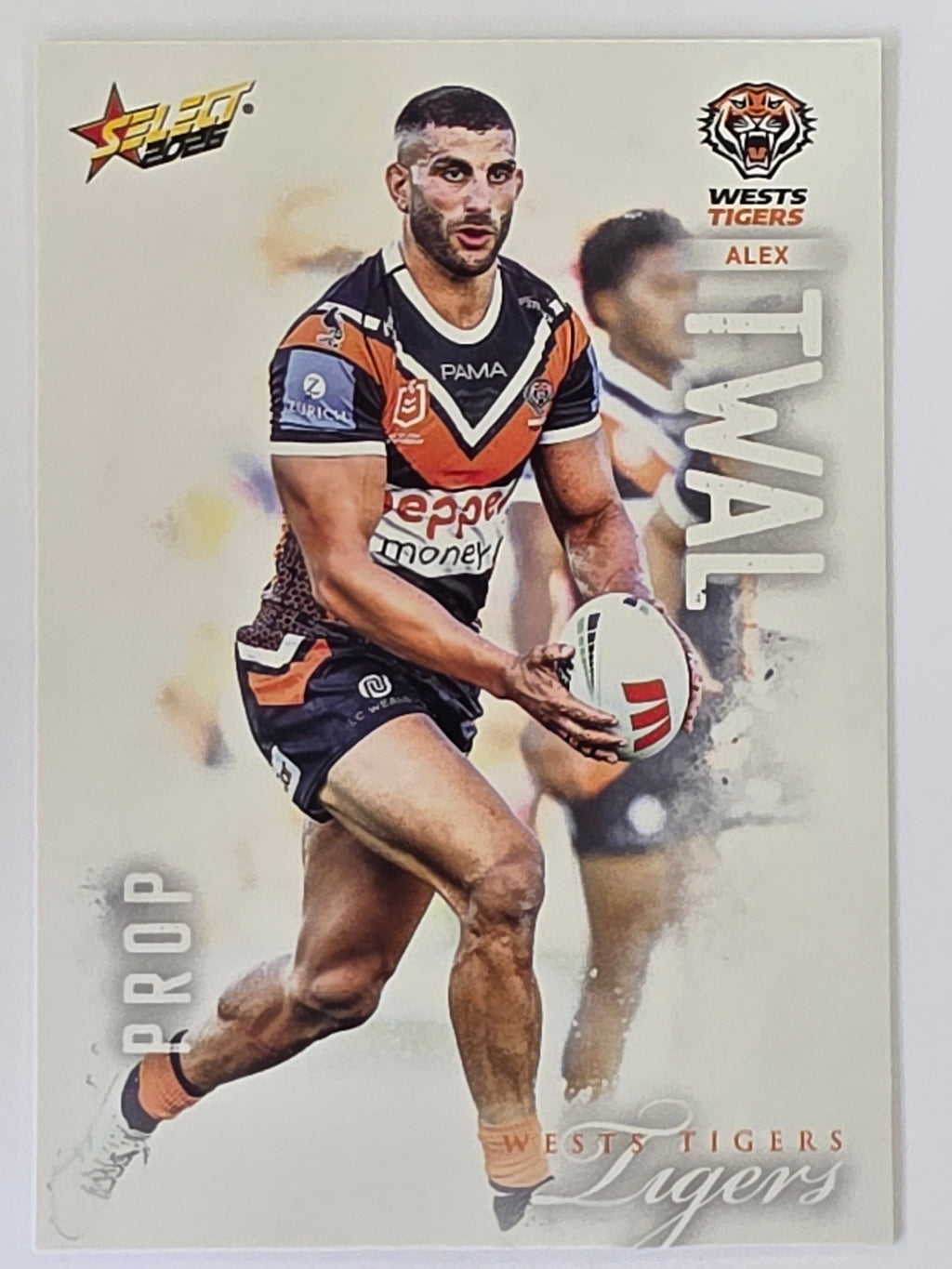 NRL 2026 League Heroes | Base | #221 | Alex Twal | Wests Tigers