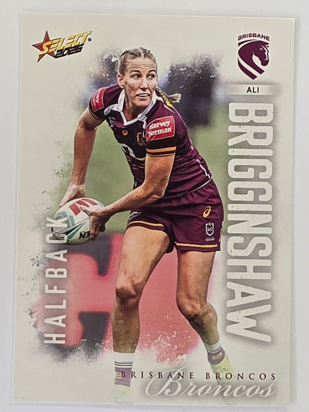NRL 2026 League Heroes | Base | #222 | Ali Brigginshaw | NRLW Brisbane Broncos