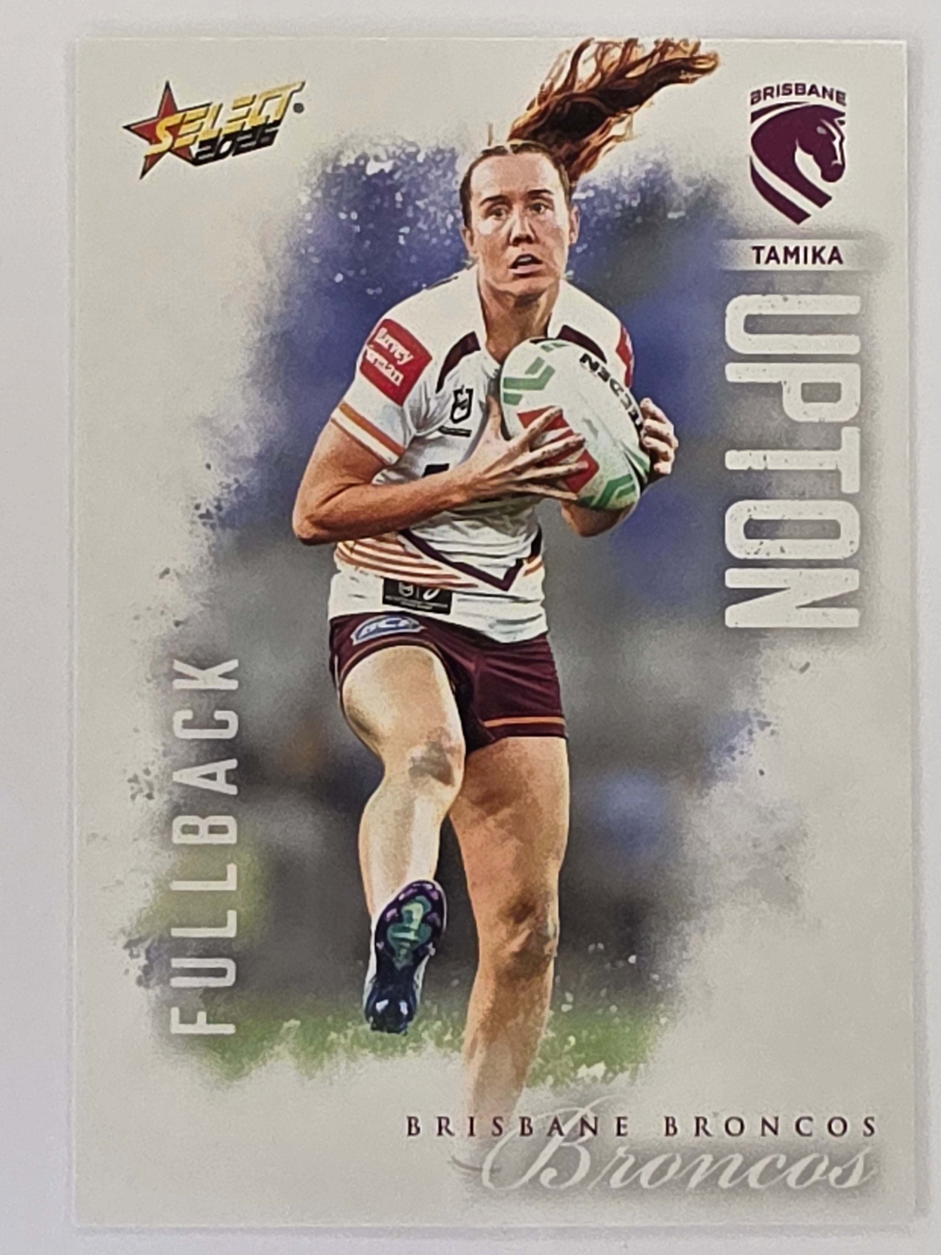 NRL 2026 League Heroes | Base | #225 | Tamika Upton | NRLW Brisbane Broncos