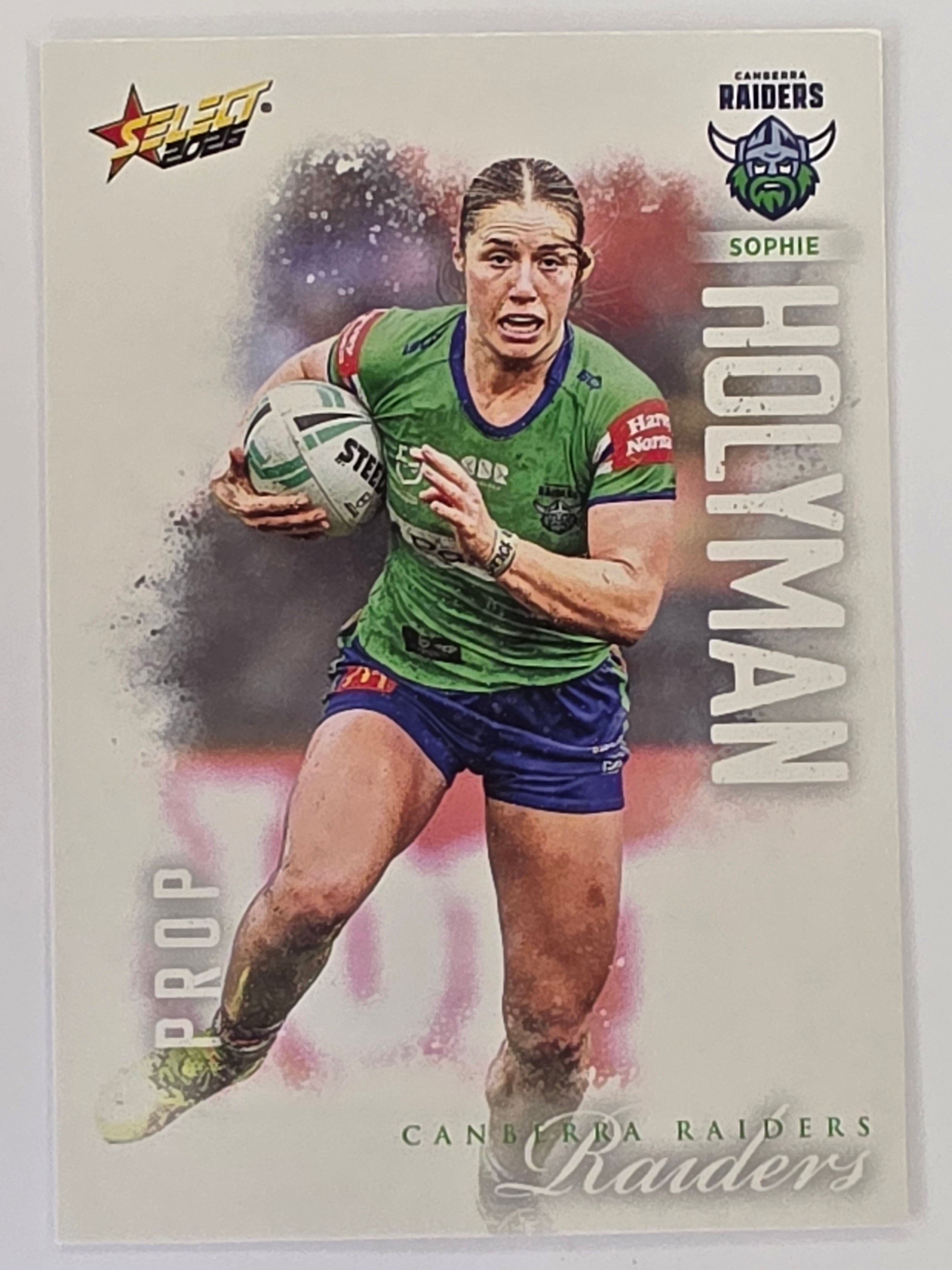 NRL 2026 League Heroes | Base | #226 | Sophie Holyman | NRLW Canberra Raiders