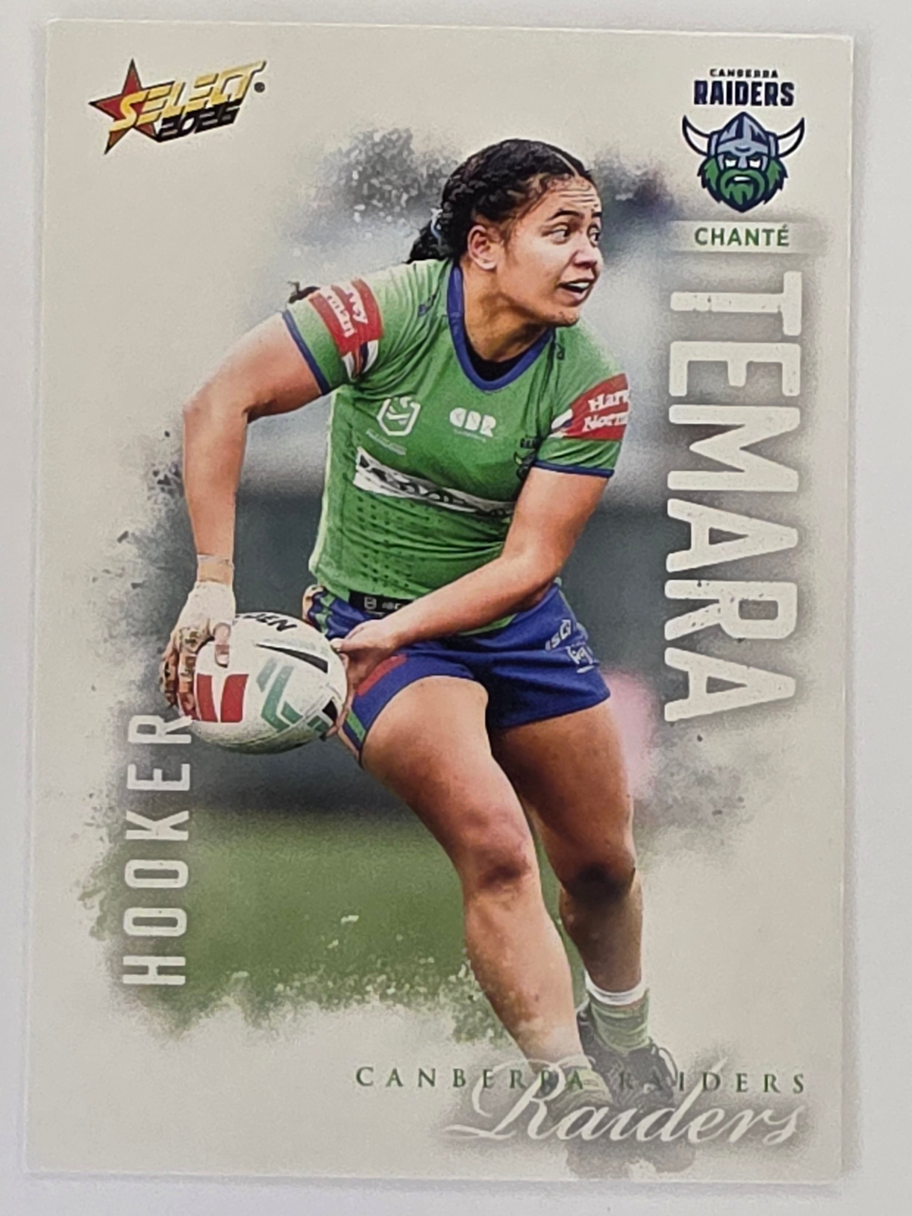 NRL 2026 League Heroes | Base | #228 | Chanté Temara | NRLW Canberra Raiders
