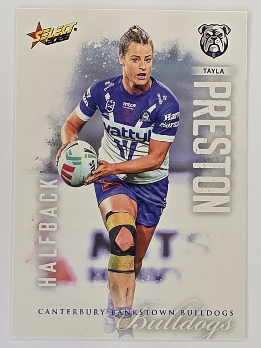 NRL 2026 League Heroes | Base | #231 | Tayla Preston | NRLW Canterbury Bulldogs