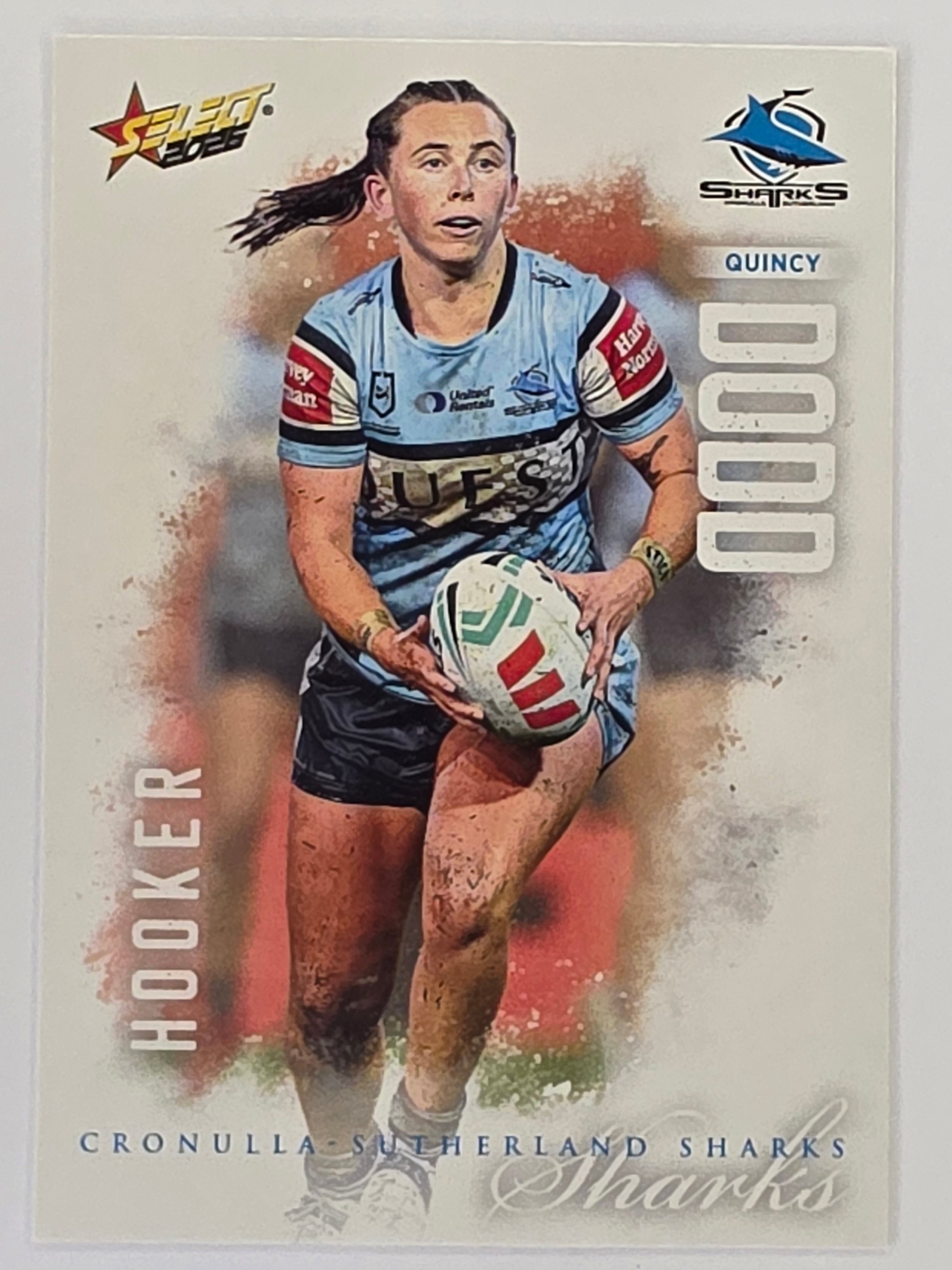 NRL 2026 League Heroes | Base | #235 | Quincy Dodd | NRLW Cronulla Sharks