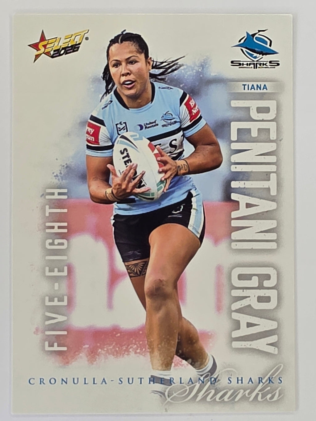 NRL 2026 League Heroes | Base | #236 |Tiana Penitani Gray | NRLW Cronulla Sharks
