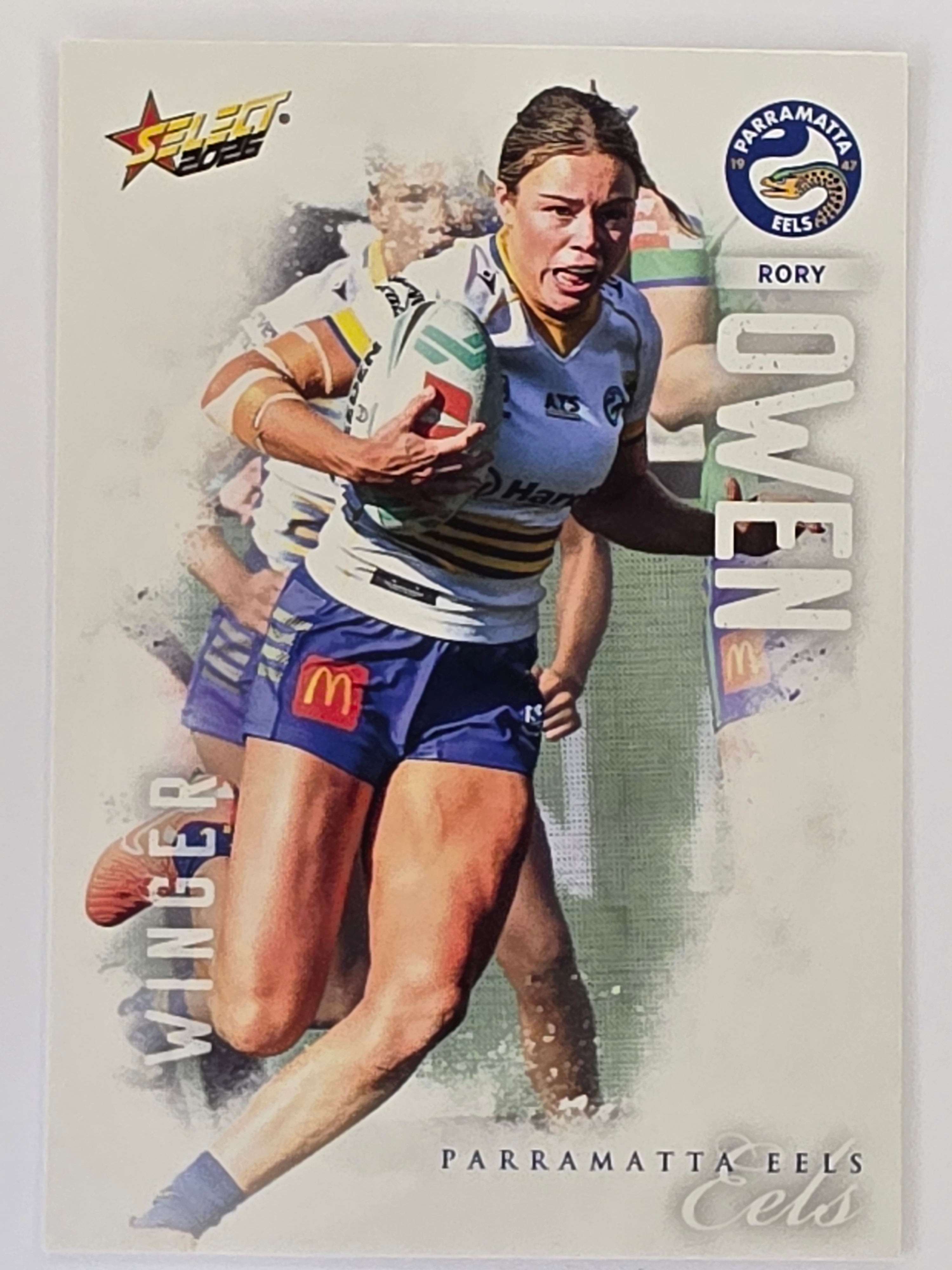 NRL 2026 League Heroes | Base | #252 | Rory Owen | NRLW Parramatta Eels