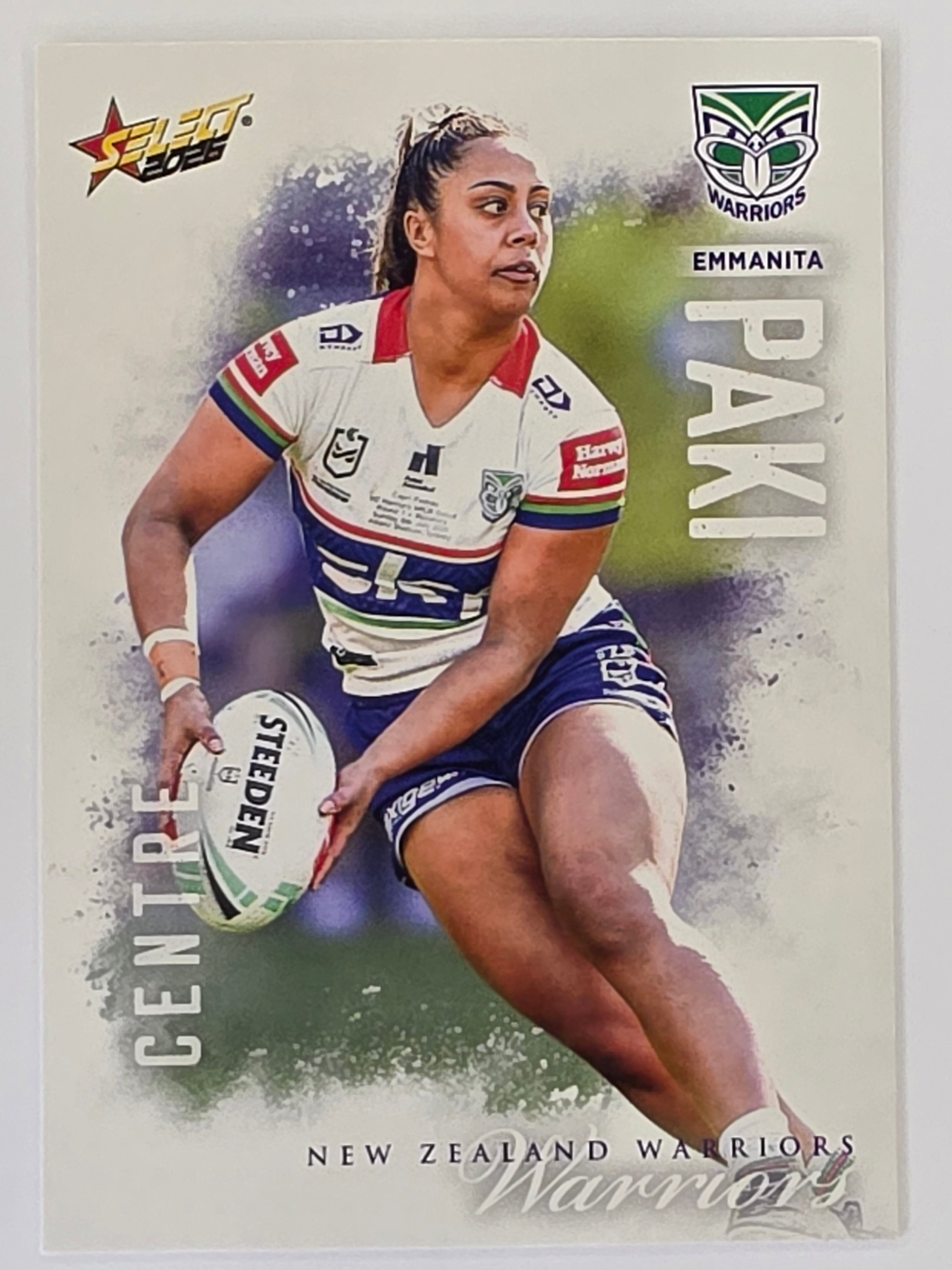 NRL 2026 League Heroes | Base | #265 | Emmanita Paki | NRLW New Zealand Warriors
