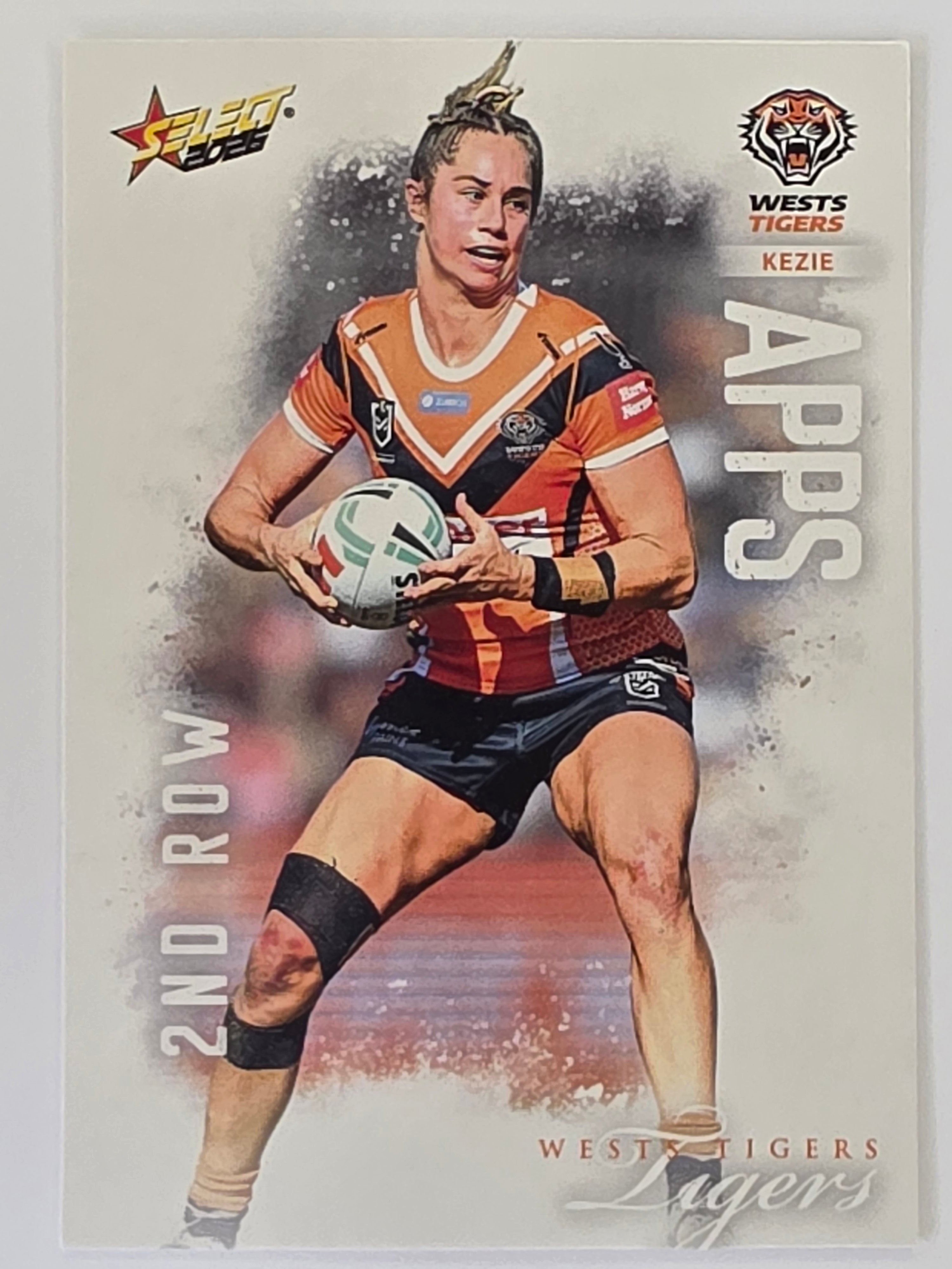 NRL 2026 League Heroes | Base | #266 | Kezie Apps | NRLW Wests Tigers
