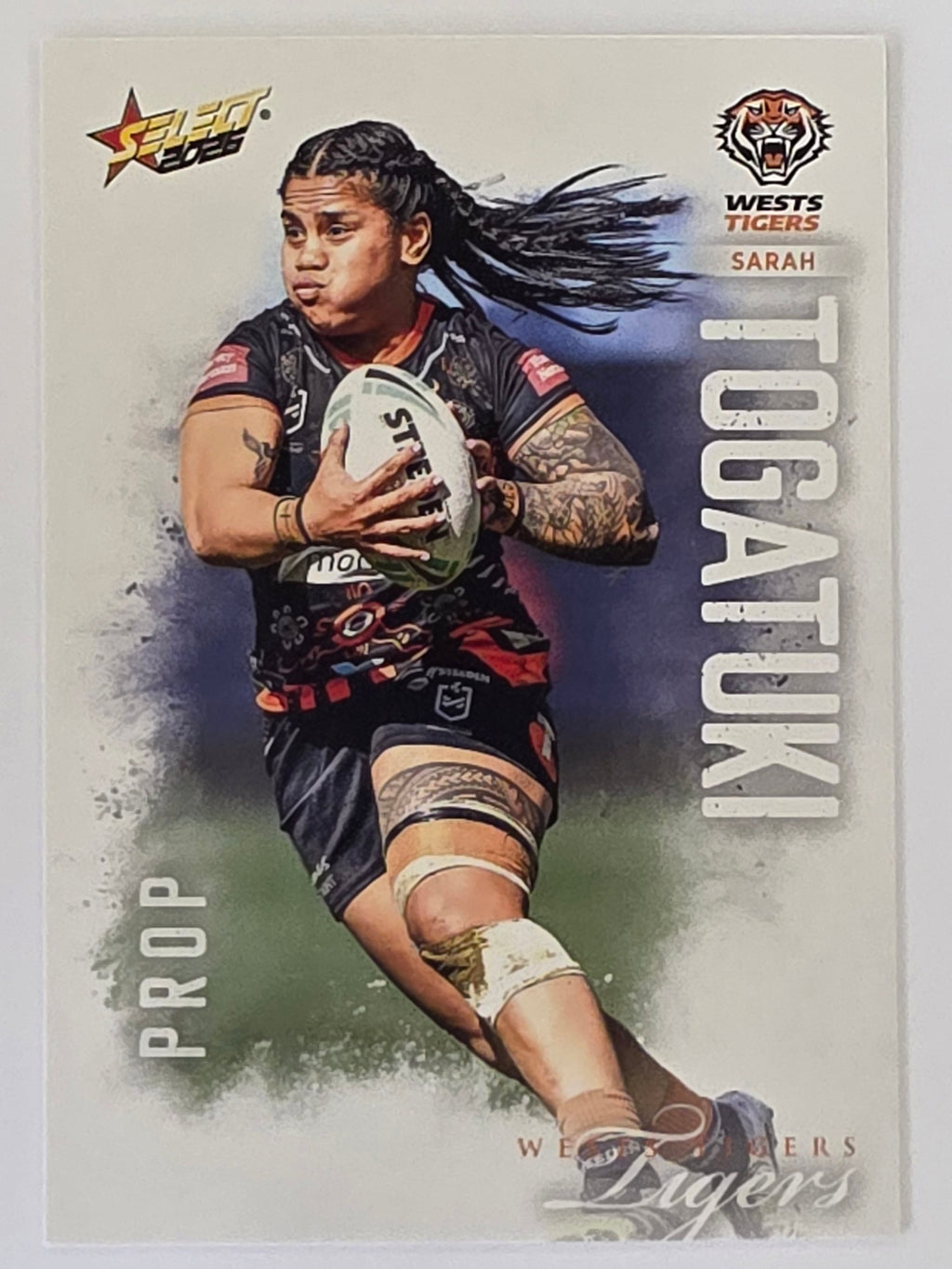 NRL 2026 League Heroes | Base | #269 | Sarah Togatuki | NRLW Wests Tigers