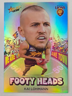 2026 AFL Footy Stars Footy Heads FH9 Kai Lohmann - Brisbane Lions
