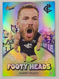 2026 AFL Footy Stars Footy Heads FH16 Harry McKay - Carlton Blues