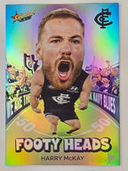 2026 AFL Footy Stars Footy Heads FH16 Harry McKay - Carlton Blues