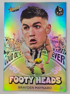 2026 AFL Footy Stars Footy Heads FH22 Brayden Maynard - Collingwood Magpies