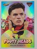 2026 AFL Footy Stars Footy Heads FH30 Archie Roberts - Essendon Bombers
