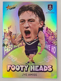 2026 AFL Footy Stars Footy Heads FH31 Jye Amiss - Fremantle Dockers