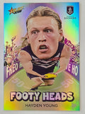 2026 AFL Footy Stars Footy Heads FH36 Hayden Young - Fremantle Dockers