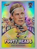 2026 AFL Footy Stars Footy Heads FH39 Sam De Koning - Geelong Cats