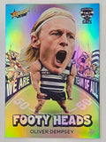 2026 AFL Footy Stars Footy Heads FH40 Oliver Dempsey - Geelong Cats