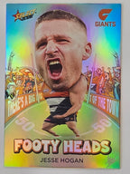 2026 AFL Footy Stars Footy Heads FH47 Jesse Hogan - GWS Giants