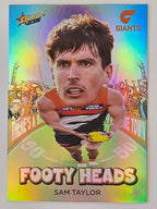 2026 AFL Footy Stars Footy Heads FH48 Sam Taylor - GWS Giants