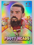 2026 AFL Footy Stars Footy Heads FH50 Sam Collins - Gold Coast Suns