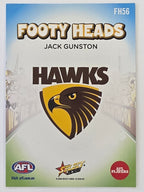 2026 AFL Footy Stars Footy Heads FH56 Jack Gunston - Hawthorn Hawks