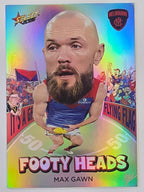 2026 AFL Footy Stars Footy Heads FH62 Max Gawn - Melbourne Demons