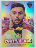2026 AFL Footy Stars Footy Heads FH66 Christian Salem - Melbourne Demons