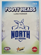2026 AFL Footy Stars Footy Heads FH70 Luke Parker - North Melbourne Kangaroos
