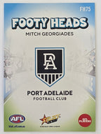2026 AFL Footy Stars Footy Heads FH75 Mitch Georgiades - Port Adelaide Power