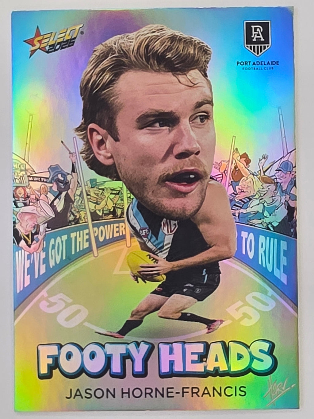 2026 AFL Footy Stars Footy Heads FH76 Jason Horne-Francis - Port Adelaide Power
