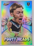 2026 AFL Footy Stars Footy Heads FH77 Todd Marshall - Port Adelaide Power