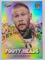 2026 AFL Footy Stars Footy Heads FH79 Nathan Broad - Richmond Tigers