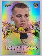 2026 AFL Footy Stars Footy Heads FH81 Sam Lalor - Richmond Tigers