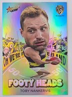 2026 AFL Footy Stars Footy Heads FH82 Toby Nankervis - Richmond Tigers