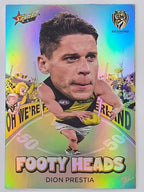 2026 AFL Footy Stars Footy Heads FH83 Dion Prestia - Richmond Tigers