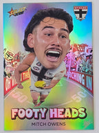 2026 AFL Footy Stars Footy Heads FH87 Mitch Owens - St Kilda Saints