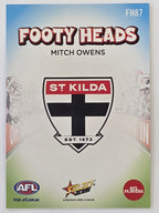 2026 AFL Footy Stars Footy Heads FH87 Mitch Owens - St Kilda Saints