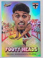2026 AFL Footy Stars Footy Heads FH89 Nasiah Wanganeen-Milera - St Kilda Saints