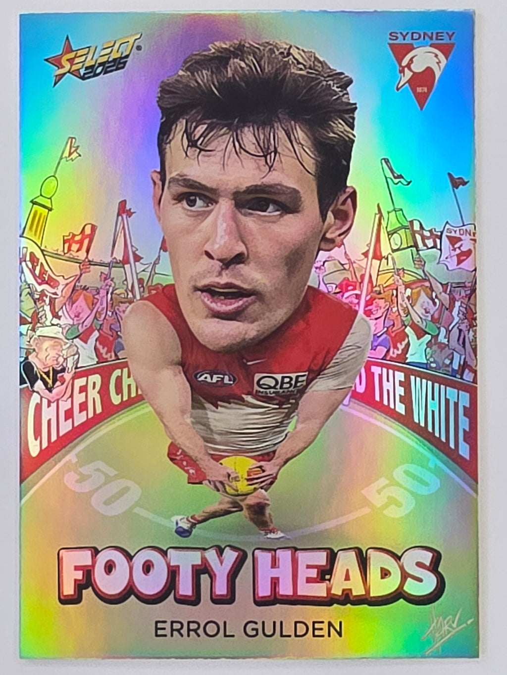 2026 AFL Footy Stars Footy Heads FH92 Errol Gulden - Sydney Swans
