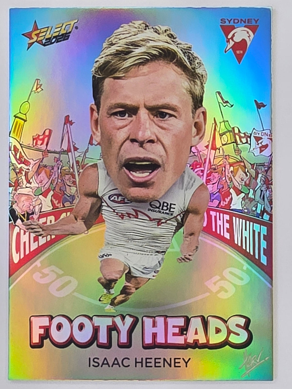 2026 AFL Footy Stars Footy Heads FH93 Isaac Heeney - Sydney Swans