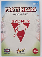 2026 AFL Footy Stars Footy Heads FH93 Isaac Heeney - Sydney Swans