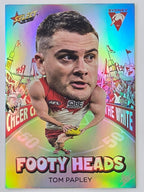 2026 AFL Footy Stars Footy Heads FH94 Tom Papley - Sydney Swans