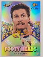 2026 AFL Footy Stars Footy Heads FH97 Liam Baker - West Coast Eagles