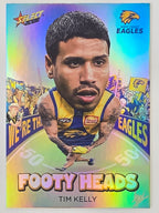 2026 AFL Footy Stars Footy Heads FH100 Tim Kelly - West Coast Eagles