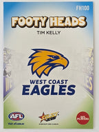 2026 AFL Footy Stars Footy Heads FH100 Tim Kelly - West Coast Eagles