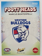 2026 AFL Footy Stars Footy Heads FH103 Marcus Bontempelli - Western Bulldogs